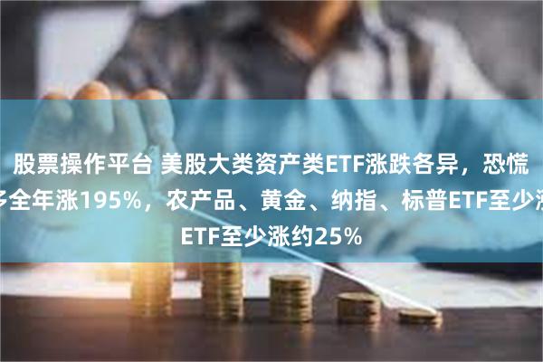 股票操作平台 美股大类资产类ETF涨跌各异，恐慌指数做多全年